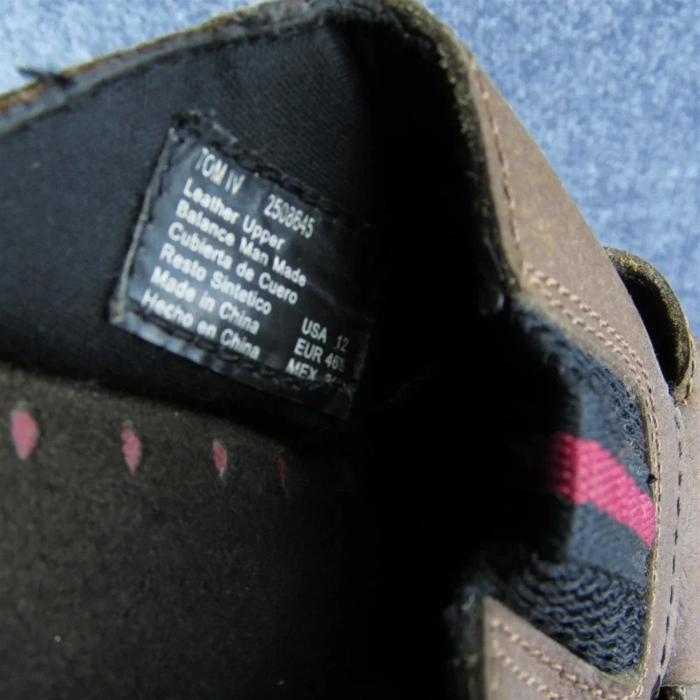 Faded Glory Men's Tom IV Slide Brown Leather Size‎ 12M Gently Used 2025